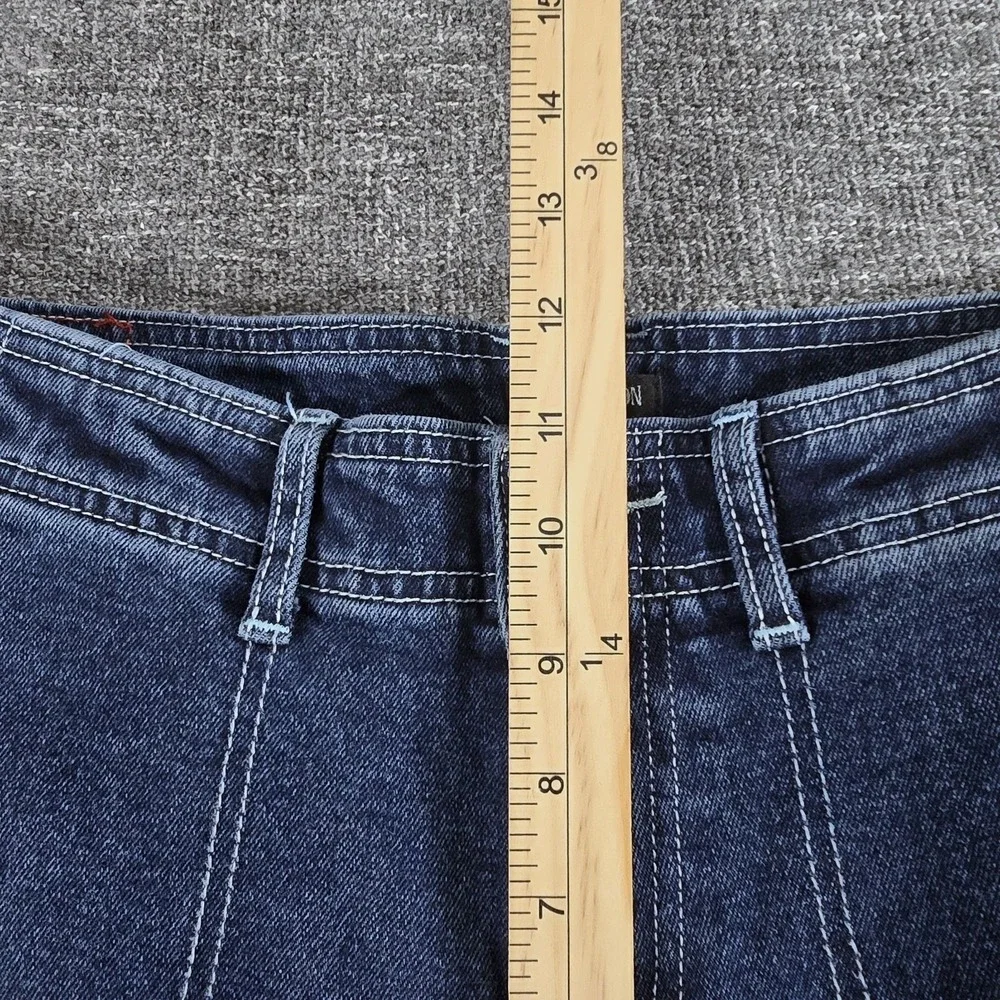 New True Religion Denim Cargo SN Straight Jeans Medium Blue Wash 28 600723